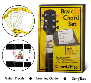 Chord Map - Beginner Learning Tool for Guitar